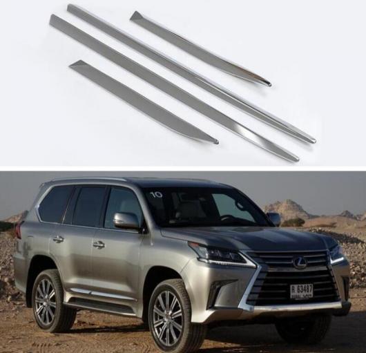 ABS クローム サイド ドア ボディ プロテクター モールディング カバー トリム 適用: レクサス LX570 2016 2017 2018 2019 2020 AL-OO-3125 AL Exterior parts for cars|オートパーツエージェンシー2号店