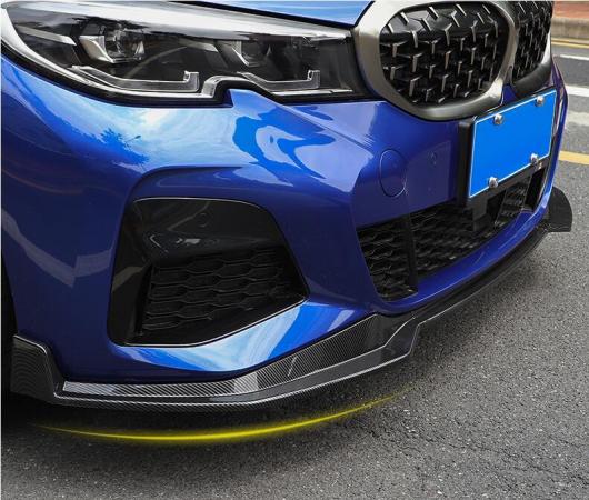 ABS ペイント カーボンファイバー フロント バンパー スポイラー リップ スプリッター カバー 適用: BMW 3シリーズ G20 G28 2020 2021 2022 カーボン調 AL-OO-3242 AL Exterior parts for cars 35,458円