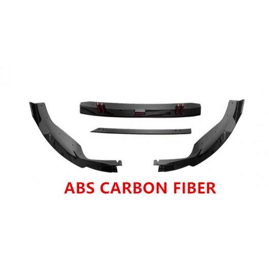 ABS ペイント カーボンファイバー フロント バンパー スポイラー リップ スプリッター カバー 適用: アウディ/AUDI A5 S5 2021 2022 カーボン調 AL-OO-3471 AL Exterior parts for cars｜オートパーツエージェンシー2号店