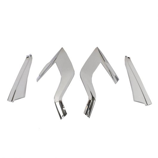 適用: トヨタ RAV4 2019 2020 ABS クローム リア ランプ テールライト カバー フレーム トリム アクセサリー シルバー AL-OO-3721 AL Exterior parts for cars