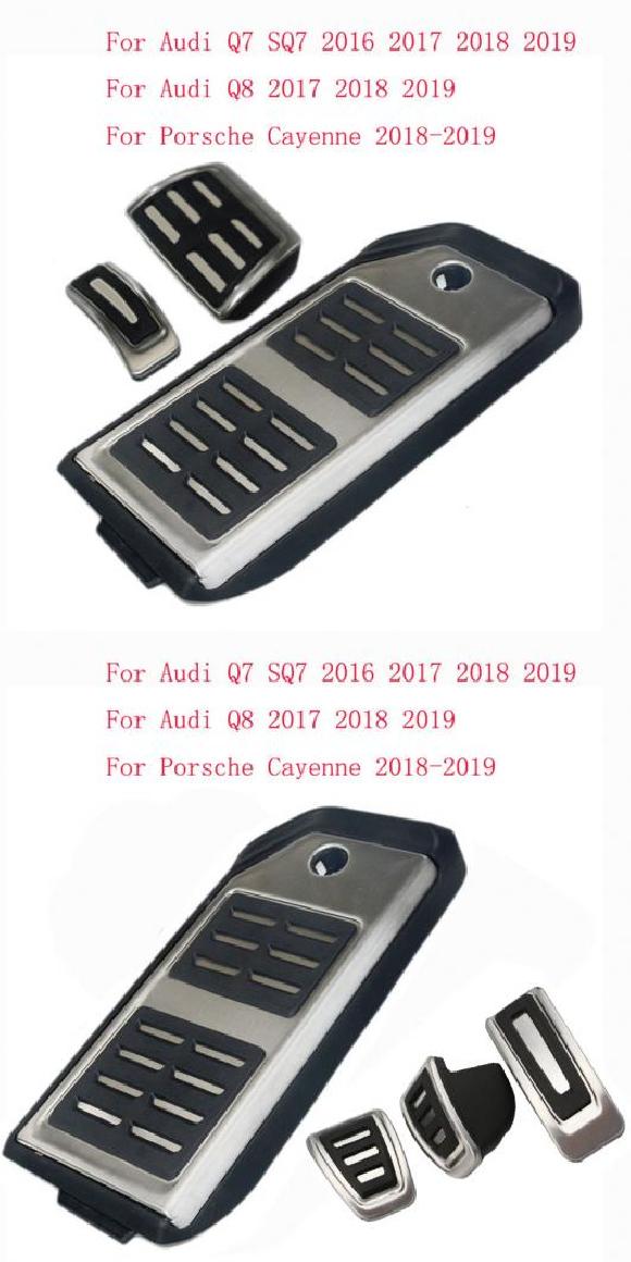 アクセル ペダル ブレーキ ペダル 適用: 2010-2019 アウディ/AUDI A4 B8 A6 C8 A7 A8 RS4 B9 A5 S5 RS5 8T Q5 SQ5 FY 8R Q7 SQ7 Q8 適用: Q7AT 16-19・Q7MT 16-19 AL-OO-3866 AL Interior parts for cars|オートパーツエージェンシー2号店