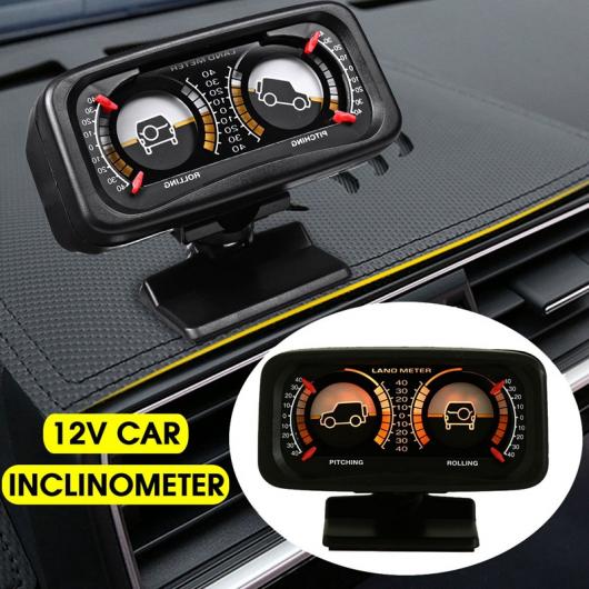 調整可能 バランス メーター スロープインジケーターランド メーター LED ライト 適用: 車両 SUV ブラック AL-OO-3997 AL Car parts|オートパーツエージェンシー2号店