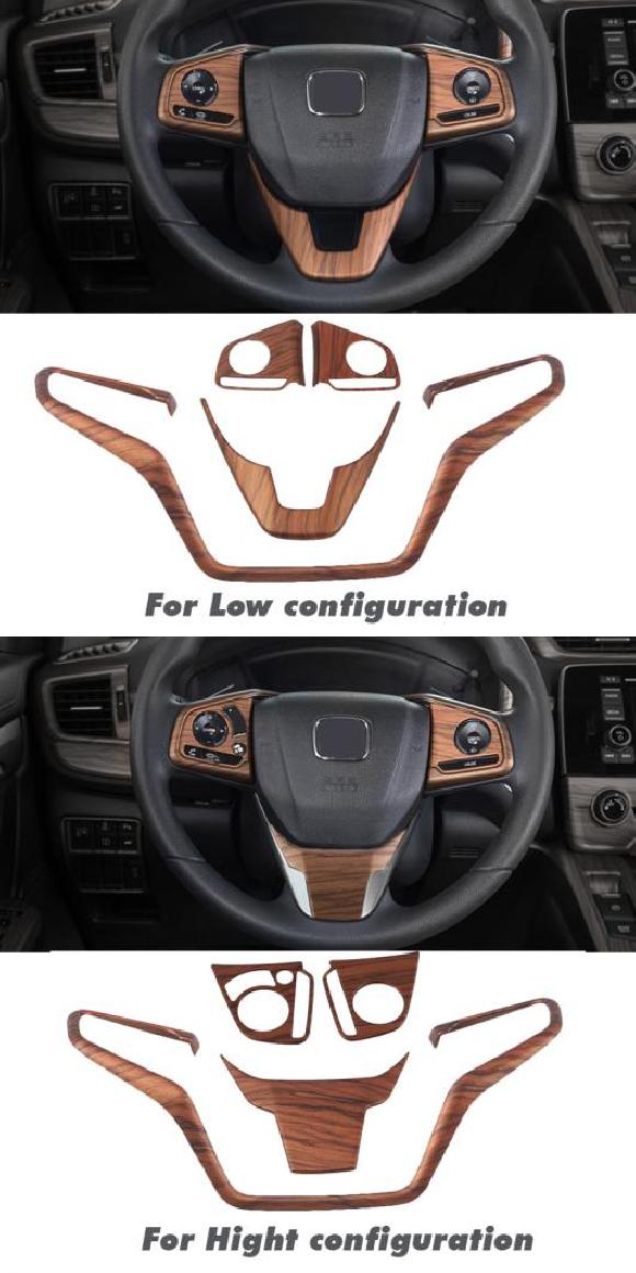 インテリア 木目調 フロント カップホルダー トリム カバー フレーム 適用: ホンダ CRV CR-V 2017 2018 2019 2020 アクセサリー タイプ001・タイプ002 AL-OO-4564 AL Interior parts for cars