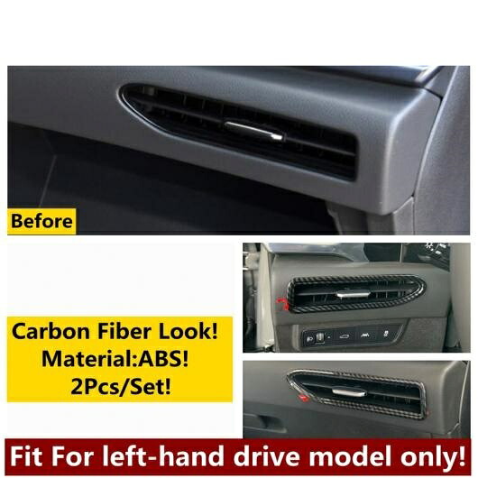 ヘッド ライト ランプ ウインドウ リフト ボタン エア AC 吹き出し口 パネル カバー トリム 適用: ヒュンダイ/現代/HYUNDAI ソナタ DN8 2020-2022 ABS カーボンファイバー アクセサリー タイプD AL-OO-4988 AL Interior parts for cars