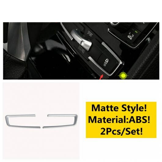 スタート ストップ ボタン エア AC ハンドル ボウル フレーム カバー トリム インテリア アクセサリー 適用: BMW 2シリーズ ツアラー 220i 228I F45 F46 2015-2019 タイプL AL-OO-5020 AL Interior parts for cars