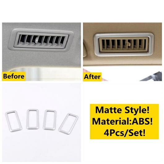 ABS アクセサリー 適用: トヨタ ランド キュリアス プラド FJ150 2010-2020 ルーフ エア AC 吹き出し口 インテリア カバー キット トリム マット AL-OO-5038 AL Interior parts for cars