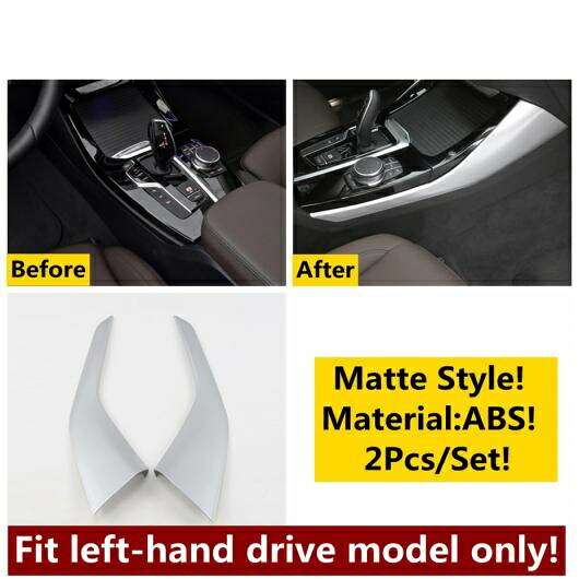 アクセサリー 適用: BMW X3 G01 2018-2022 X4 G02 2019-2021 リード ライト エア AC ウインドウ リフト ギア シフト カバー トリム ABS インテリア キット タイプK AL-OO-5042 AL Exterior parts for cars