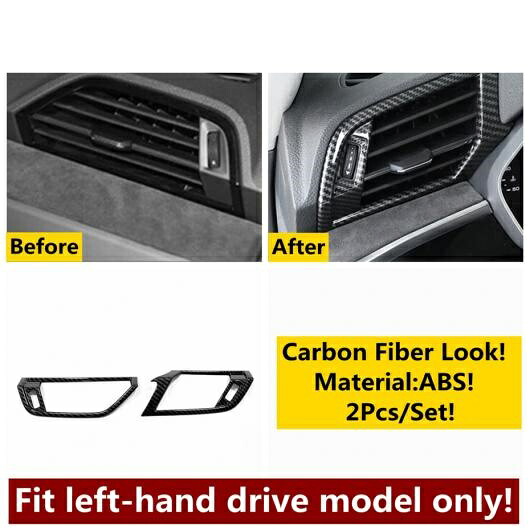 ABS カーボンファイバー インテリア 適用: アウディ/AUDI Q3 2019-2022 エア AC ハンドル ボウル ピラー A スピーカー ウインドウ リフト カップホルダー カバー トリム タイプC AL-OO-5098 AL Interior parts for cars