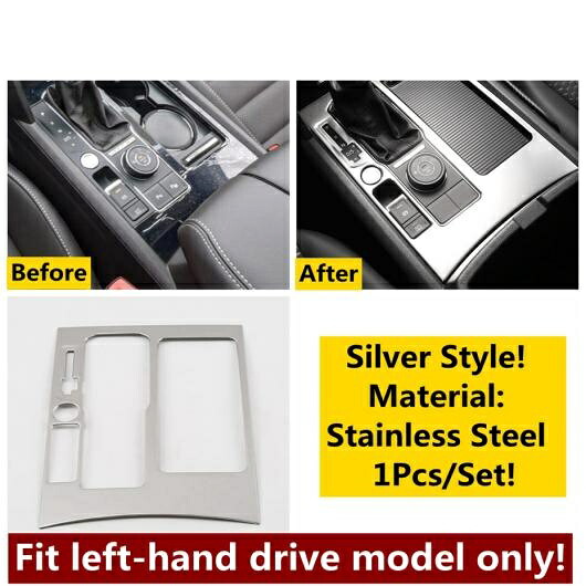 適用: VW フォルクスワーゲン/VOLKSWAGEN アトラス/テラモント 2017-2020 レスト ペダル AC エア ギア パネル ヘッド ライト カバー トリム ステンレス スチール アクセサリー タイプF AL-OO-5234 AL Interior parts for cars