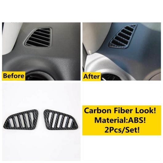 ステアリング ホイール ギア パネル ヘッド ライト ランプ カバー トリム カーボンファイバー アクセサリー インテリア 適用: 日産 ナバラ NP300/テラ 2017-2021 タイプE AL-OO-5242 AL Interior parts for cars