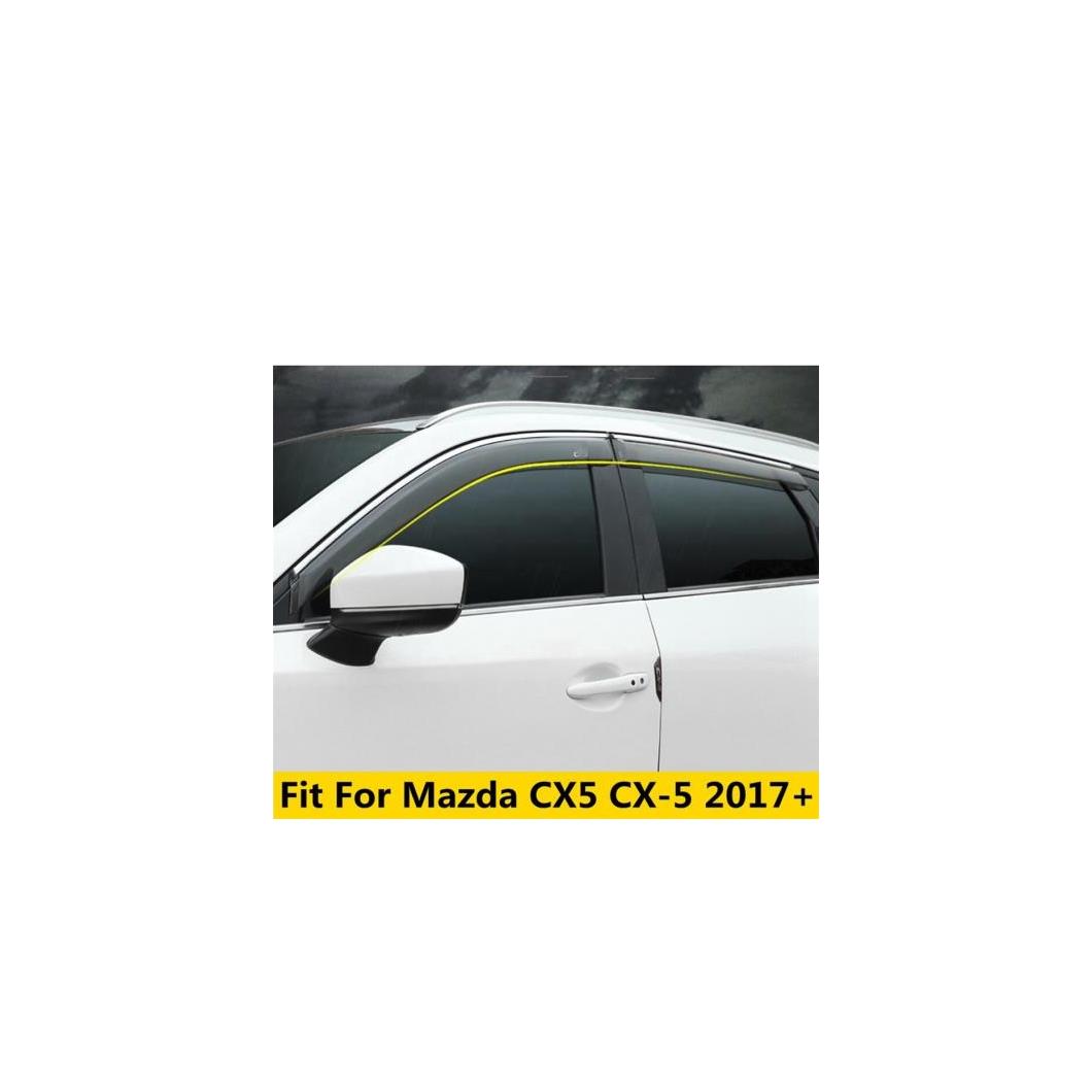 適用: マツダ CX5 CX-5 2017-2022 ドア ウインドウ レイン サン スモーク ガード バイザー ウィンド デフレクター インテリア カバー トリム アクセサリー エクステリア AL-OO-5325 AL Interior parts for cars 37,973円