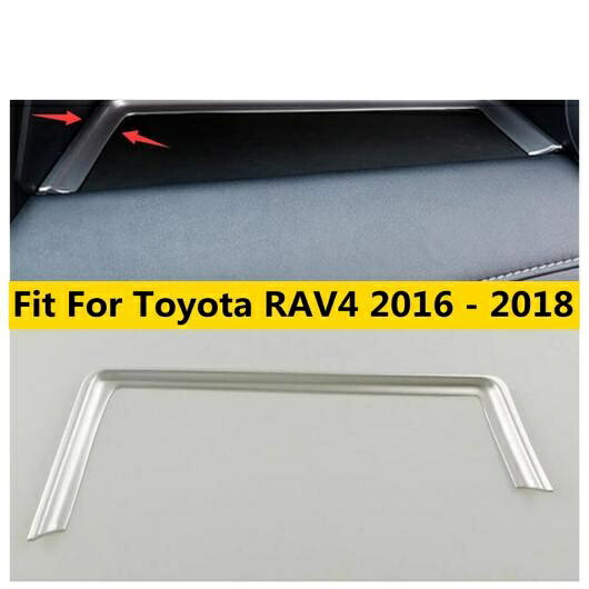 1 ピース ダッシュボード インストルメント グローブ 助手席 ストレージ ボックス ストリップ カバー トリム 適用: トヨタ RAV4 RAV 4 2016-2018 ABS インテリア アクセサリー AL-OO-5457 AL Interior parts for cars