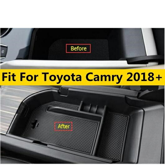 セントラル ストレージ パレット アームレスト コンテナ マルチ-グリッド ボックス カバー 適用: トヨタ カムリ 2018-2022 左-ハンド ドライブ インテリア アクセサリー AL-OO-5499 AL Interior parts for cars