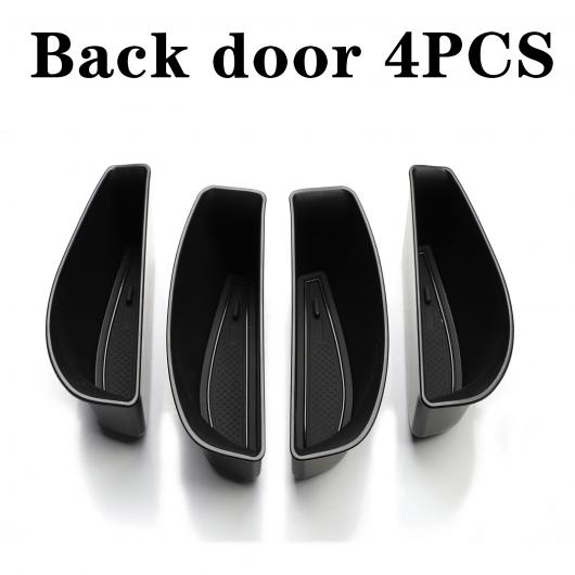 適用: VW ID.4 ID4 ID 4 ドア ハンドル ストレージ ボックス アクセサリー アームレスト ボックス フロント ドア ホルダー トレイ オーガナイザー コンテナ ID4ドア ボックス 4ピース AL-OO-5667 AL Interior parts for cars