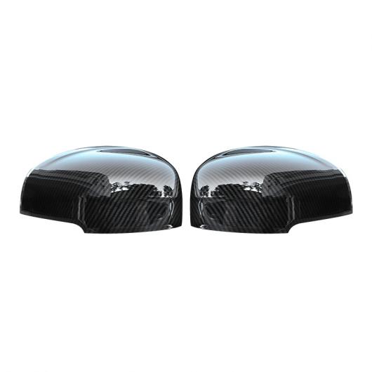 適用: ボルボ/VOLVO XC60 2018 2019 2020 カーボンファイバー サイド ウイング バックミラー ミラー キャップ カバー シェル トリム ABS プラスチック クローム カーボン AL-OO-6115 AL Exterior parts for cars