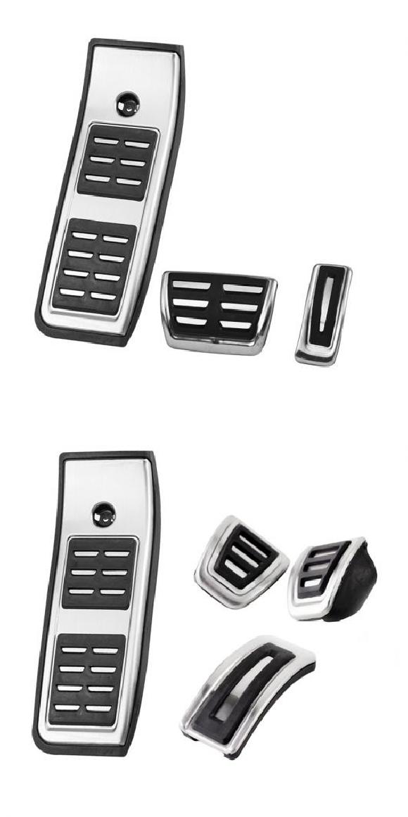 適用: アウディ/AUDI A4 B9 A5 F5 Q5 SQ5 A6 C8 2016-2019 ペダル アクセル ガス フューエル ペダル ブレーキ クラッチ フットレスト AT 3ピース・フットレスト MT 4ピース AL-OO-6128 AL Interior parts for cars