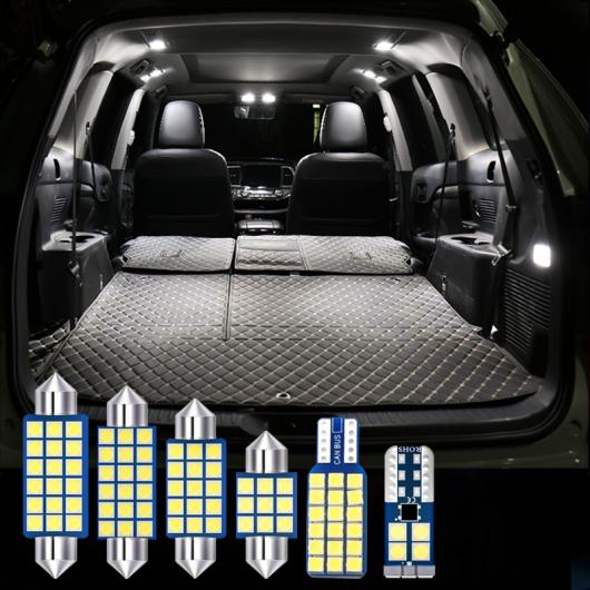 適用: 起亜 ソレント JC XM UM 2003-2020 2011 2012 2013 2014 2018 2019 LED バルブ インテリア ライト ドーム リード ランプ アクセサリー ホワイト～レイクブルー 2009-2013 9ピース AL-OO-6212 AL Exterior parts for cars