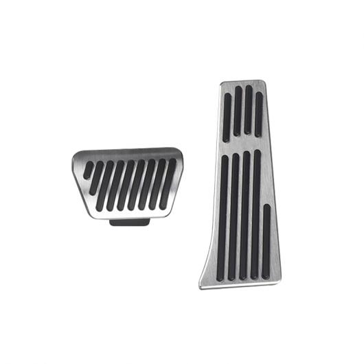 適用: BMW 5 6 7シリーズ F01 F07 F10 F11 F06 F13 X3 F25 X4 F26 Z4 E89 E85 フット ペダル アクセル ブレーキ ペダル カバー アクセサリー AT 2ピース AL-OO-6296 AL Interior parts for cars