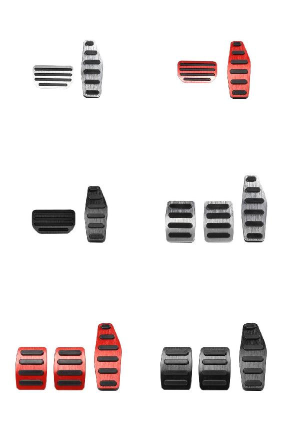 適用: スズキ ジムニー シエラ JB64 JB74 2019 2020 2021 2022 JB64W JB74W フット レスト ペダル フューエル ブレーキ ペダル AT 2ピース シルバー～MT 2ピース ブラック AL-OO-6467 AL Interior parts for cars 8,479円