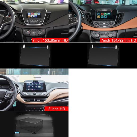 強化ガラス ナビゲーション スクリーン プロテクター フィルム ステッカー 適用: シボレー/CHEVROLET キャバリエ 2016-2019 2020 トラッカー 7インチ 153×85mm HD~8インチ HD AL-OO-6622 AL Interior parts for cars|オートパーツエージェンシー2号店