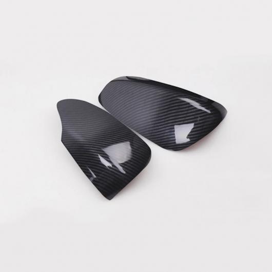 適用: トヨタ ヤリス ヴィッツ ヴィッツ ヤリス アクセサリー 2017 2018 ABS カーボンファイバー バックミラー ミラー カバー フレーム カバー トリム 2ピース カーボンファイバー AL-OO-6918 AL Interior parts for cars