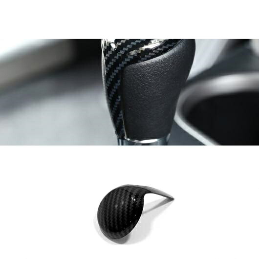ABS クローム 適用: トヨタ RAV4 カローラ 2014 2015 2016 2017 2018 アクセサリー ギア シフト レバー ノブ ハンドル カバー トリム カーボンファイバー AL-OO-7111 AL Interior parts for cars|オートパーツエージェンシー2号店