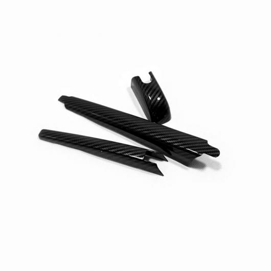 ABS プラスチック 適用: トヨタ ハイランダー クルーガー 2014-15 16 2017 2018 2019 アクセサリー リア ウインドウ ワイパー アーム ブレイド カバー トリム 3 カーボン ファイバー AL-OO-7129 AL Interior parts for cars 15,345円