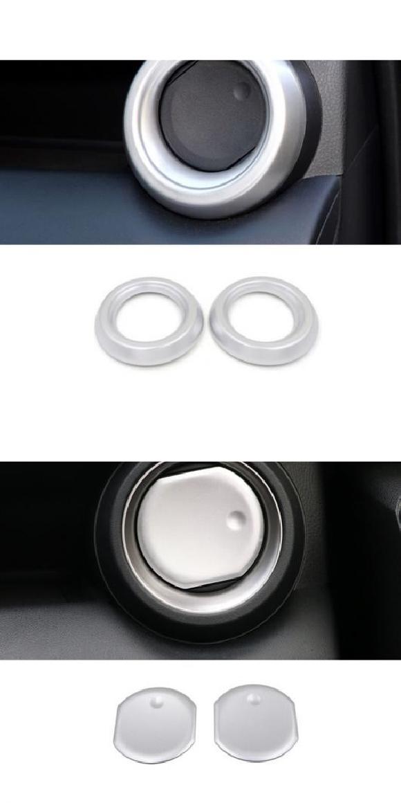 ABS インテリア ミドル センター コンソール エア コンディション 吹き出し口 カバー トリム アクセサリー 適用: トヨタ RAV4 2016 2017 2018 マット タイプ 2・マット タイプ 3 AL-OO-7093 AL Interior parts for cars 8,801円