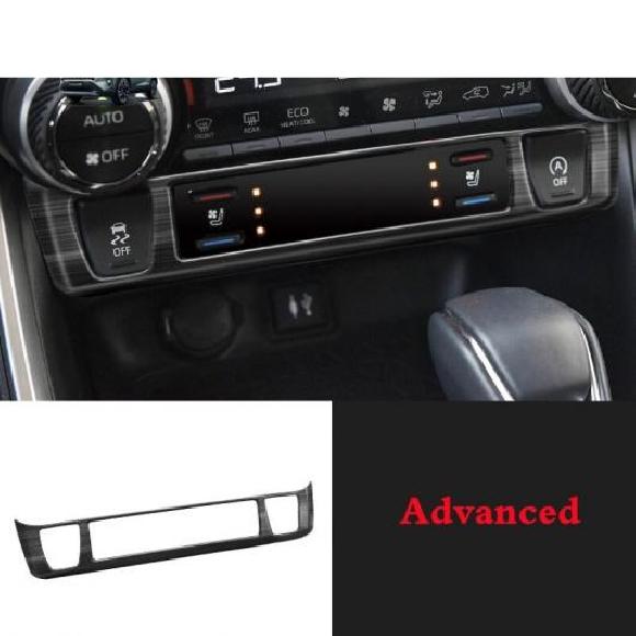 インテリア アクセサリー ヘッドライト アジャスター ボタン スイッチ カバー トリム 適用: トヨタ RAV4 RAV 4 XA50 2019 2020 ステンレス スチール ガーニッシュ 1ピース シート ヒート 1 AL-OO-7154 AL Interior parts for cars