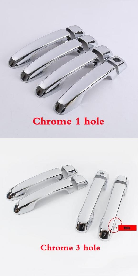 適用: トヨタ ランドクルーザー プラド FJ150 150 2010-2019 2020 サイド ドア ハンドル ボウル インテリア ステッカー トリム カバー クローム タイプ 2・クローム タイプ 3 AL-OO-7343 AL Interior parts for cars|オートパーツエージェンシー2号店