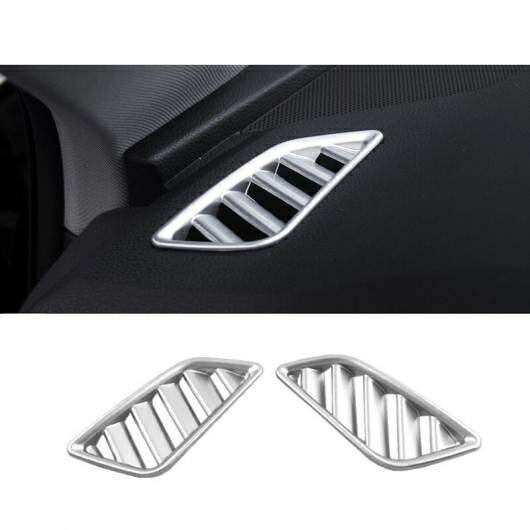 適用: アウディ/AUDI A4 B9 2016 2017 アクセサリー リア アームレスト ボックス バック リア エア コンディション 吹き出し口 フレーム パネル スパンコール カバー マット スタイル 7 AL-OO-7471 AL Interior parts for cars