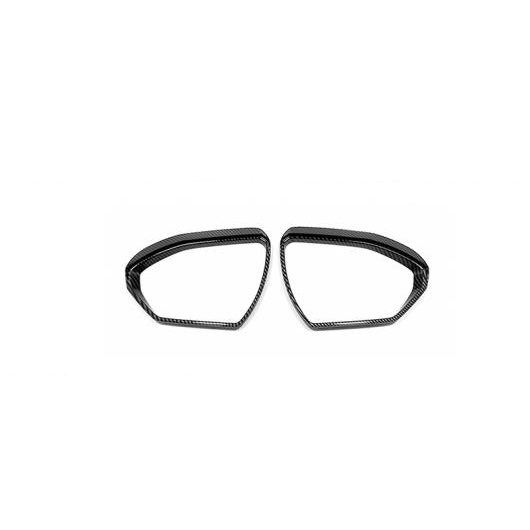 適用: ヒュンダイ/現代/HYUNDAI ツーソン NX4 2021 2022 ABS カーボンファイバー サイド ドア バックミラー チューニング ミラー カバー トリム ステッカー カーボンファイバー A AL-OO-7500 AL Interior parts for cars