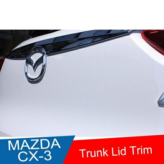 ABS クローム アクセサリー トランク メンバー テールゲート カバー トリム 適用: マツダ CX3 CX-3 CX 3 2016 2017 2018 2019 ステッカー AL-OO-7661 AL Exterior parts for cars