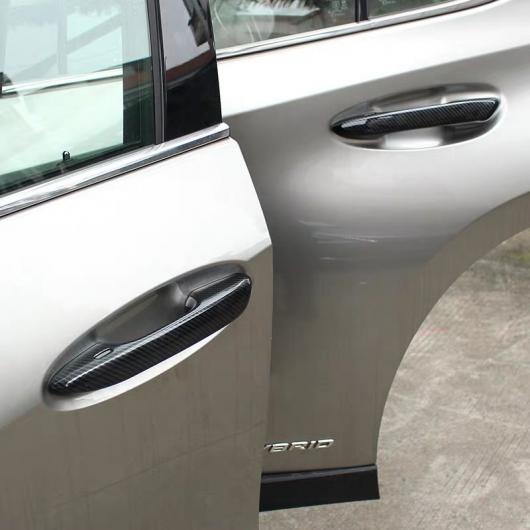 カーボン ABS ドア ハンドル 装飾 カバー トリム アクセサリー 4ピース ステッカー 適用: レクサス UX200 250H 260H 2019 2020 AL-OO-7716 AL Exterior parts for cars