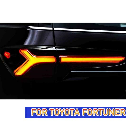 テール ランプ 適用: トヨタ フォーチュナ LED テールライト 2016-2021 フォーチュナ リア フォグ ブレーキ ウインカー AL-OO-7751 AL Car light
