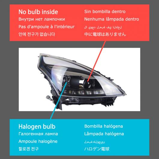 ヘッド ランプ 適用: 日産 ティアナ LED ヘッドライト 2009-2012 ヘッドライト アルティマ DRL ウインカー ハイ ビーム エンジェル アイ プロジェクター レンズ バルブなし AL-OO-8169 AL Car light|オートパーツエージェンシー2号店