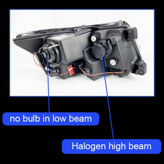 ヘッド ランプ 適用: フォード/FORD エッジ LED ヘッドライト 2012-2014 ヘッドライト エッジ DRL ウインカー ハイ ビーム エンジェル アイ プロジェクター レンズ タイプA AL-OO-8249 AL Car light