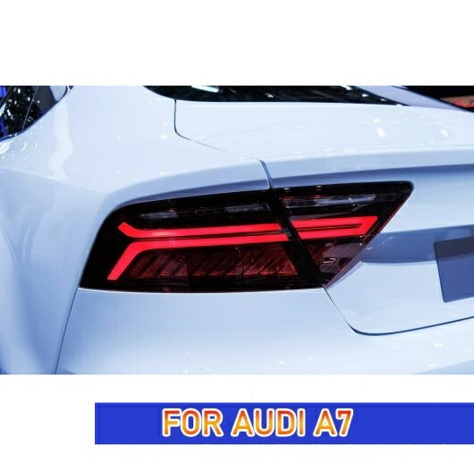 テール ランプ 適用: アウディ/AUDI A7 LED テールライト 2011-2018 RS7 リア フォグ ブレーキ ウインカー AL-OO-7793 AL Car light