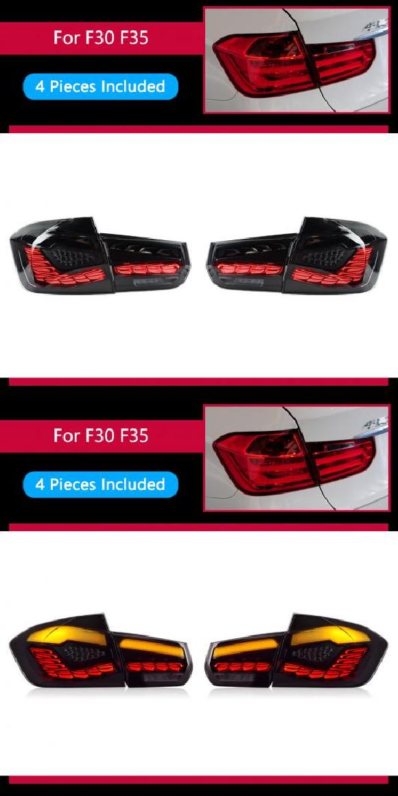 テール ランプ 適用: F30 F35 LED テールライト 2013-2019 320i 325i 330i リア フォグ ブレーキ ウインカー タイプ B・タイプ A AL-OO-7795 AL Car light