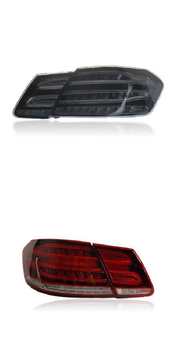 テール ランプ 適用: メルセデス・ベンツ W212 W211 LED テールライト 2009-2016 E200 E300 リア フォグ ブレーキ ウインカー ブラック・バーガンディ AL-OO-7885 AL Car light