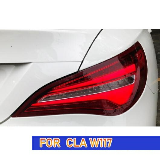 テール ランプ 適用: メルセデス・ベンツ W117 CLA LED テールライト 2014-2019 CLA180 CLA200 CLA300 リア フォグ ブレーキ ウインカー レッド AL-OO-8001 AL Car light｜オートパーツエージェンシー2号店