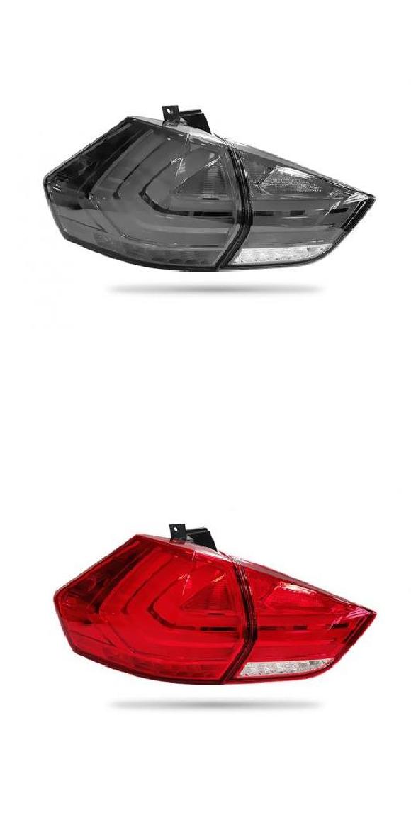 テール ランプ 適用: X-トレイル LED テールライト 2014-2017 X-トレイル リア フォグ ブレーキ ウインカー スモーク・レッド AL-OO-8098 AL Car light