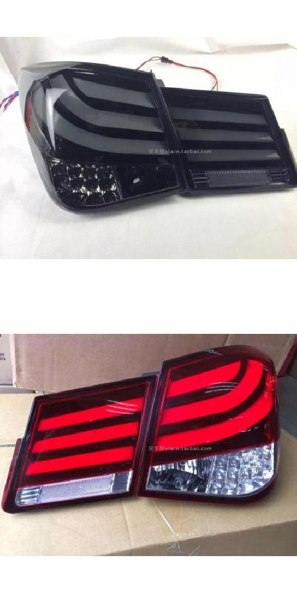 テール ランプ 適用: クルーズ LED テールライト 2009-2016 クルーズ リア フォグ ブレーキ ウインカー ブラック・レッド AL-OO-8196 AL Car light
