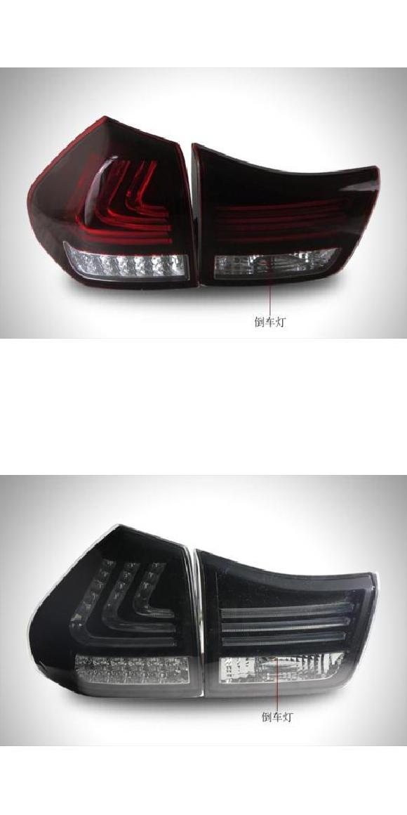 テール ランプ 適用: RX350 LED テールライト 2005-2009 RX330 リア フォグ ブレーキ ウインカー レッド・スモーク AL-OO-8211 AL Car light