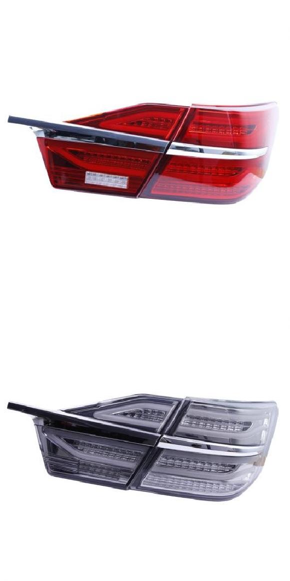 テール ランプ 適用: トヨタ カムリ LED テールライト 2015-2017 カムリ リア フォグ ブレーキ ウインカー レッド・スモーク AL-OO-8230 AL Car light