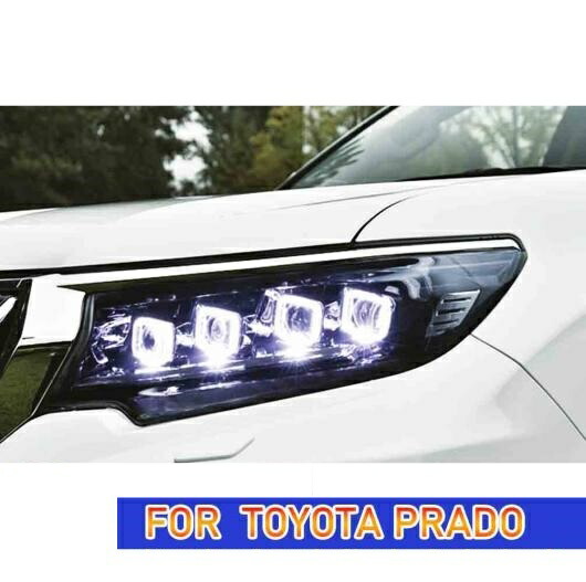 ヘッド ランプ 適用: トヨタ プラド LC200 LED ヘッドライト 2017-2021 ヘッドライト プラド DRL ウインカー ハイ ビーム エンジェル アイ プロジェクター レンズ オール LED AL-OO-8236 AL Car light｜オートパーツエージェンシー2号店
