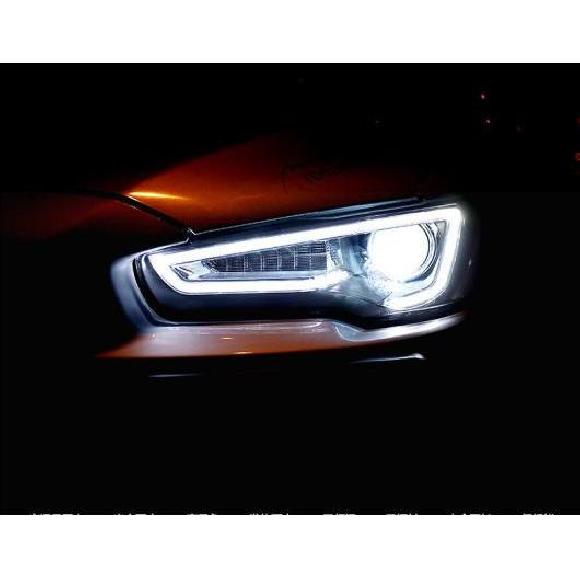 ヘッド ランプ 適用: 三菱 ランサー EX LED ヘッドライト 2009-2016 ヘッドライト EVO DRL ウインカー ハイ ビーム ローバルブ含まない イビルアイなし・デビル アイ AL-OO-8247 AL Car light｜オートパーツエージェンシー2号店 131,425円