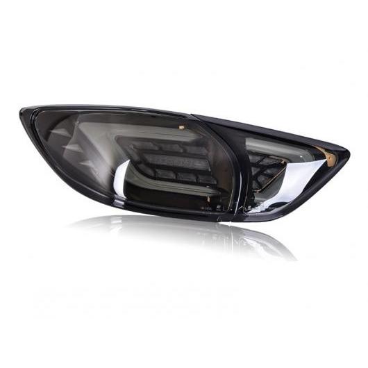 テール ライト 適用: マツダ CX-5 テールライト LED テール ランプ リア トランク ランプ カバー DRL+シグナル+ブレーキ+リバース ブラック AL-OO-8304 AL Car light