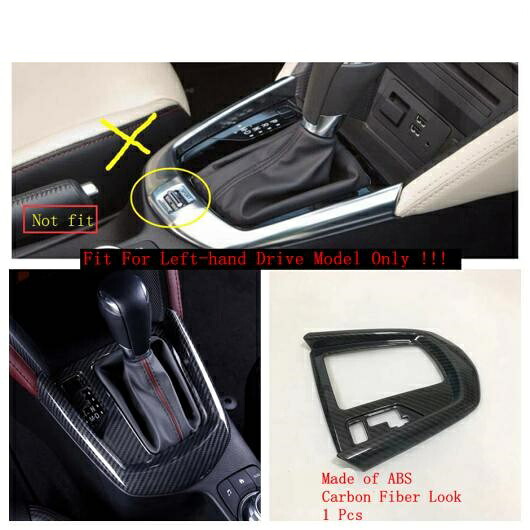 ギア ボックス カップホルダー パネル ダッシュボード スピーカー カバー トリム 適用: MAZDA2 デミオ 2015-2021 カーボンファイバー インテリア アクセサリー タイプD AL-PP-0081 AL Interior parts for cars