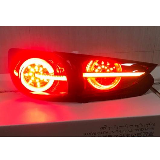 適用: MAZDA3 アクセラ テール ライト 2014-2019 MAZDA3 アクセラ ハッチバック LED テール ランプ DRL シグナル ブレーキ リバース アクセサリー AL-OO-8285 AL Car light｜オートパーツエージェンシー2号店